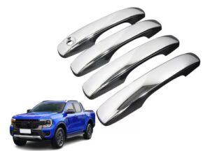 Imagem do produto Kit 4 Aplique Maçaneta S/furo Sensor Ranger T9 2024 Cromado