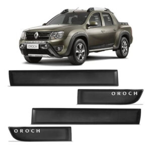 Imagem do produto Borrachão Friso Lateral Oroch 2015 Até 2020 Preto Adesivo