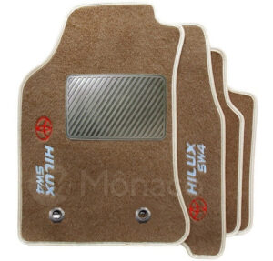 Imagem do produto Tapete Hilux Sw4 2012 2013 2014 2015 Carpete Bege