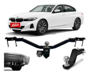 Imagem do produto Reboque Bmw 320i 2019 A 2024 Tração 700kg Engate Removível
