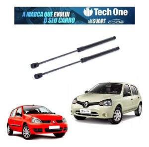Imagem do produto Par Amortecedor Porta Malas Renault Clio 2000 2001 02 À 2016