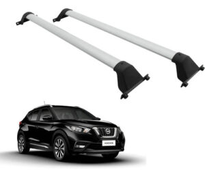 Imagem do produto Travessa Rack De Teto Nissan Kicks 2017 A 2020 Bepo Prata