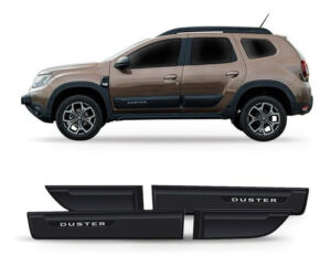 Imagem do produto Kit Frisos Laterais Nova Duster 2021 2022 Preto Com Nome
