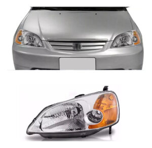 Imagem do produto Farol Civic 2001 2002 2003 Lado Esquerdo Novo