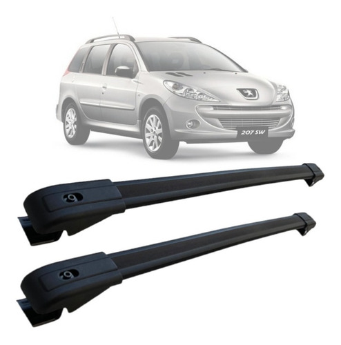 Imagem do produto Travessa Rack De Teto Peugeot 206 Sw 207 Sw Bagageiro