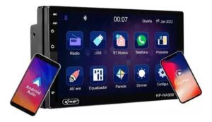 Imagem do produto Central Multimidia Android Auto 7p Carplay A4