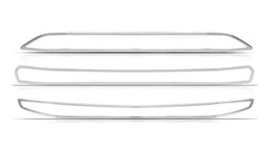 Imagem do produto Friso Grade Parachoque Ecosport Cinza 2012/2018