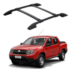 Imagem do produto Rack Teto Bagageiro Oroch 2015 2016 2017 2018 Preto Parafus.