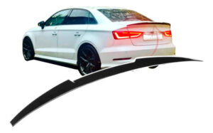 Imagem do produto Aerofolio Spoiler Audi A3 S3 Rs3 Sedan 2014 A 2021 Preto Blk