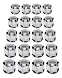 Imagem do produto 20 Capa Parafuso Da Roda 17mm Cromada Renault Oroch Captur