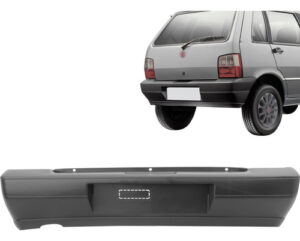 Imagem do produto Parachoque Traseiro Uno 2004 2005 2006 2007 Preto